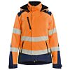 High Vis Oranje/Marineblauw