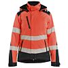 High Vis Rood/Zwart