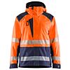 High Vis Oranje/Marineblauw