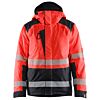 High Vis Rood/Zwart