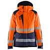 High Vis Oranje/Marineblauw