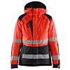 High Vis Rood/Zwart