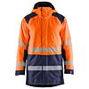 High Vis Oranje/Marineblauw