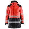 High Vis Rood/Zwart