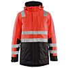 High Vis Rood/Zwart
