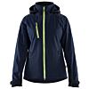 Donker marineblauw/High vis geel