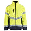 High Vis Geel/Marineblauw