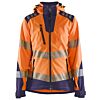 High Vis Oranje/Marineblauw