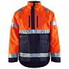 High Vis Oranje/Marineblauw