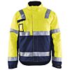 High Vis Geel/Marineblauw
