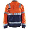 High Vis Oranje/Marineblauw