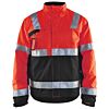 High Vis Rood/Zwart