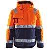 High Vis Oranje/Marineblauw