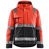 High Vis Rood/Zwart