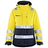 High Vis Geel/Marineblauw
