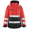 High Vis Rood/Zwart
