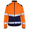 High Vis Oranje/Marineblauw