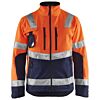 High Vis Oranje/Marineblauw