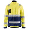 High Vis Geel/Marineblauw