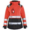 High Vis Rood/Zwart