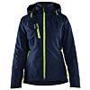 Donker marineblauw/High vis geel