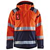 High Vis Oranje/Marineblauw
