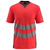 Hi-Vis Rood/Donkerantraciet