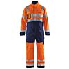 High Vis Oranje/Marineblauw