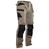 khaki/zwart