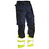 navy/geel