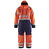 High Vis Oranje/Marineblauw