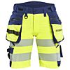 High Vis Geel/Marineblauw