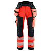 High Vis Rood/Zwart