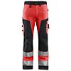 High Vis Rood/Zwart