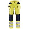 High Vis Geel/Marineblauw