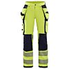 High Vis Geel/Marineblauw