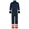 Blauw/Fluor Oranje