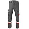 Charcoal/Rood