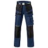 Indigo Blauw/Zwart/Zilvergrijs