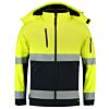 Fluor Geel/Marineblauw