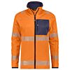 Fluo-Oranje/Marineblauw
