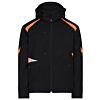 Zwart/Fluo-Oranje