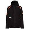 Zwart/Fluo-Oranje