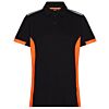 Zwart/Fluo-Oranje