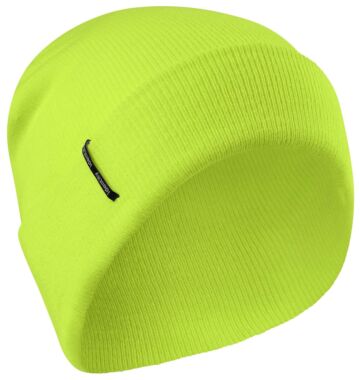 Pro Wear by Id 0042 Gebreide muts Fluorescerend geel maat One size