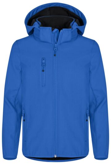 Clique Classic Softshell Jacket Junior Kinderen Kobalt