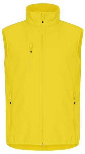 Clique Classic Softshell Vest Heren Lemon