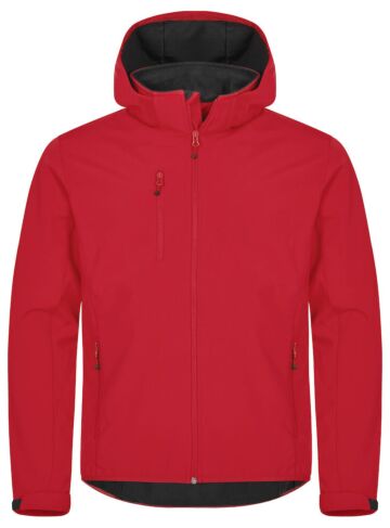 Clique Classic Softshell Hoody Heren Rood