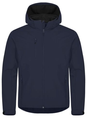 Clique Classic Softshell Hoody Heren Dark Navy