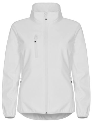 Clique Classic Softshell Jacket Dames Wit